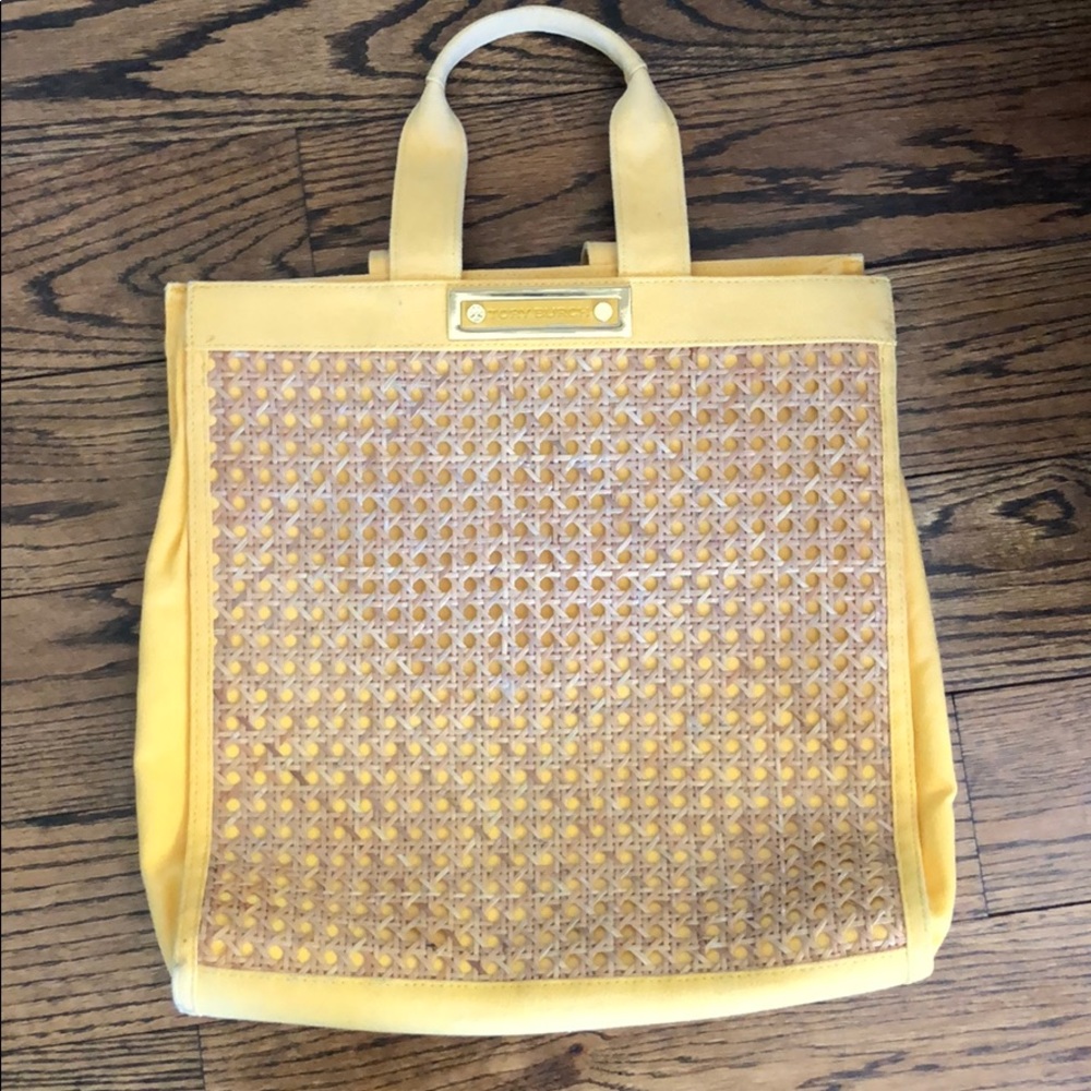 Tory Burch Yellow Tote